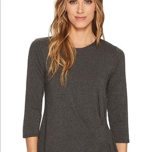 Vince Camuto side gathered asymmetrical hem